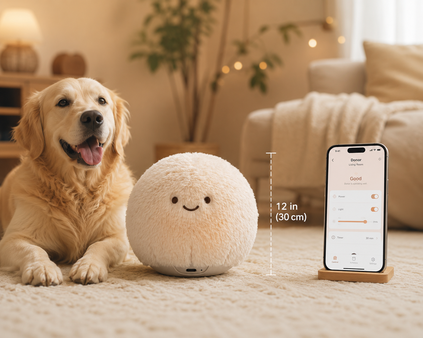 Petnosia® Smart Plush Companion | Anxiety Relief Device
