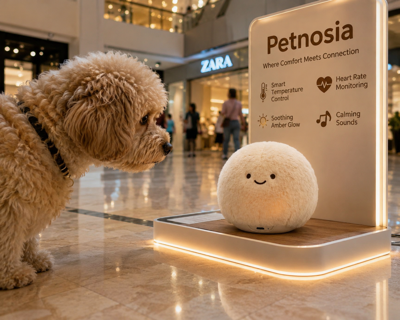 Petnosia® Smart Plush Companion | Anxiety Relief Device