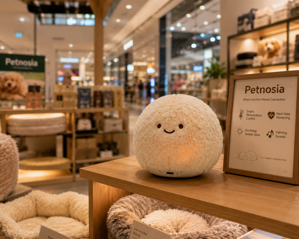 Petnosia® Smart Plush Companion | Anxiety Relief Device