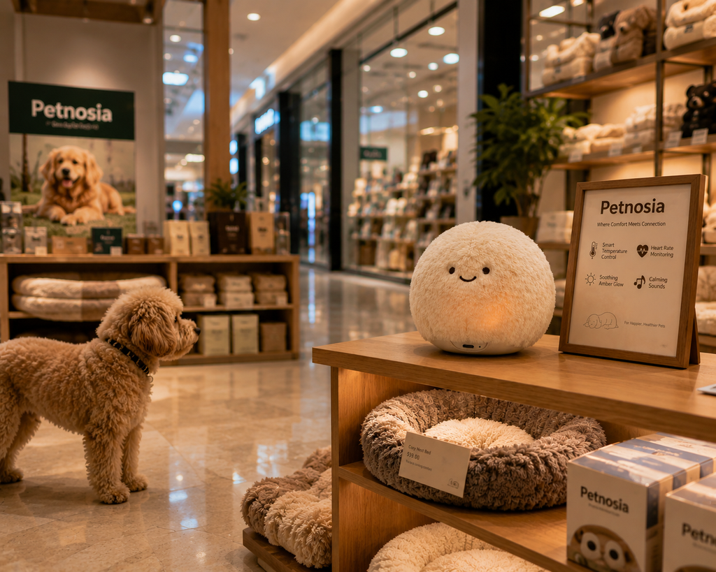 Petnosia® Smart Plush Companion | Anxiety Relief Device